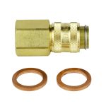 Connecting Coupling with Gasket for Filling Hose