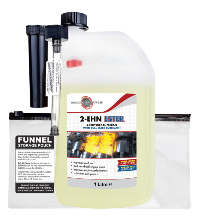 2-EHN Ester 1L with funnel storage pouch