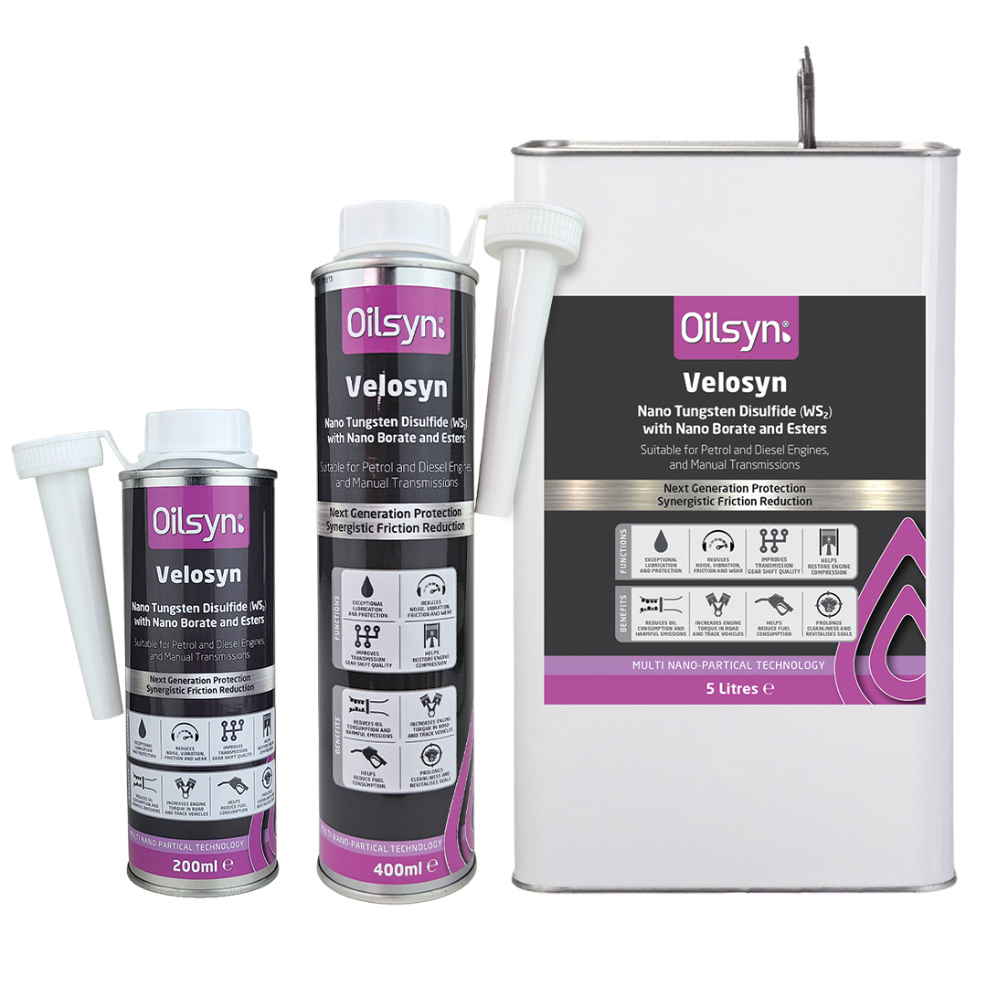 Velosyn. Nano Tungsten Disulfide (WS2) With Nano Borate and Esters.