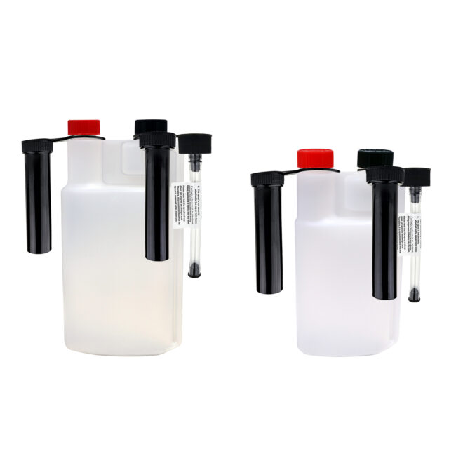 Twin Neck Empty Bottle - 1 Litre + 500ml with spouts