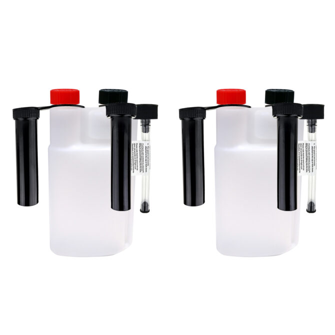 Twin Neck Empty Bottle - 2 x 500ml with spouts