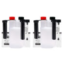 Twin Neck Empty Bottle - 2 x 500ml with spouts and pouch