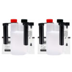 Twin Neck Empty Bottle - 2 x 500ml with spouts and pouch