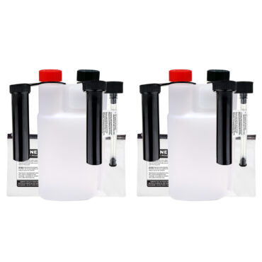 Twin Neck Empty Bottle - 2 x 500ml with spouts and pouch