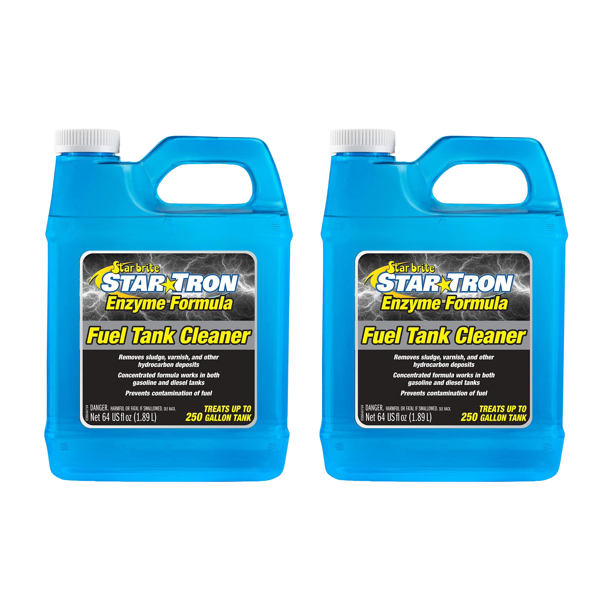 NEW Starbrite Star Tron Fuel Tank Cleaner - 1.89L PACK OF 2