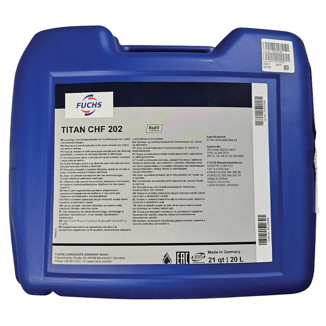 Fuchs CHF 202 20L Front